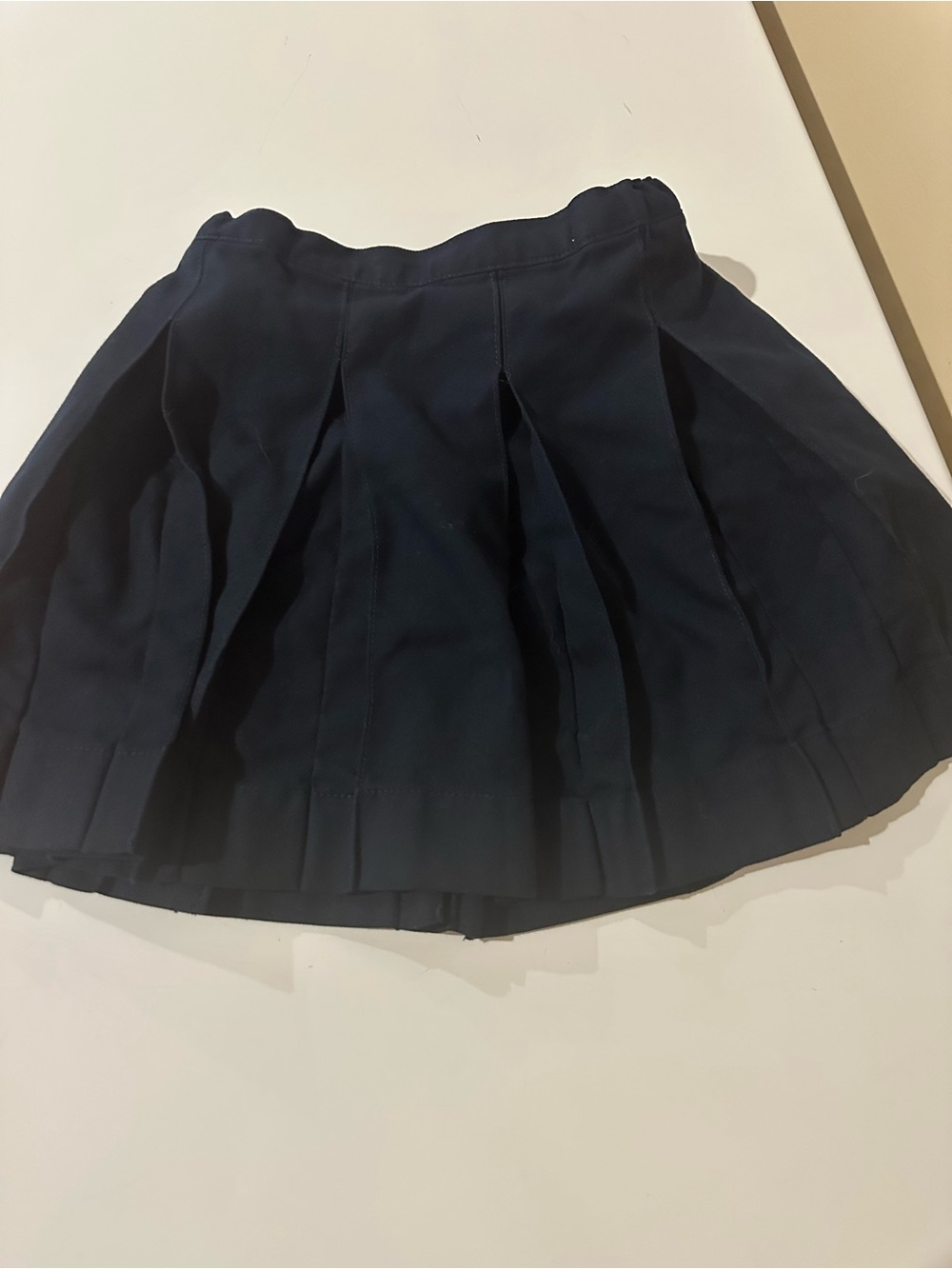 Navy Pleated Skirt - Classic girls lands end uniform Skirt